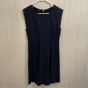 Talbots Women’s Navy Blue Dress Size Petite Medium NWT